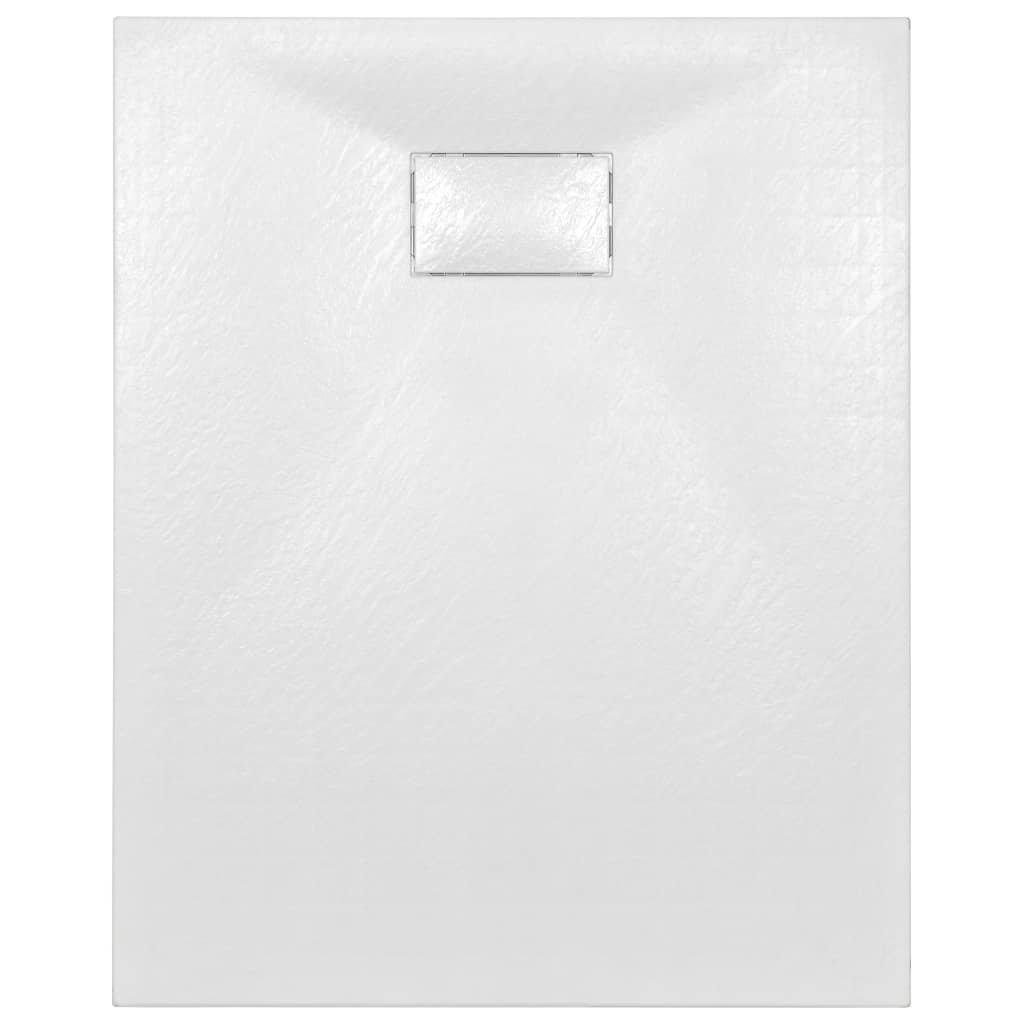 Shower Base Tray SMC White 100x80 cm