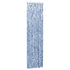 Insect Curtain Blue, White and Silver 56x185 cm Chenille