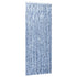 Insect Curtain Blue, White and Silver 90x220 cm Chenille