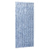 Insect Curtain Blue, White and Silver 100x220 cm Chenille