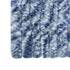 Insect Curtain Blue, White and Silver 100x220 cm Chenille