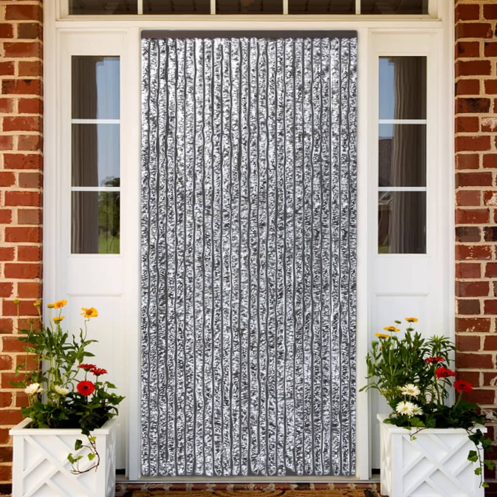 Insect Curtain Brown and Beige 90x220 cm Chenille