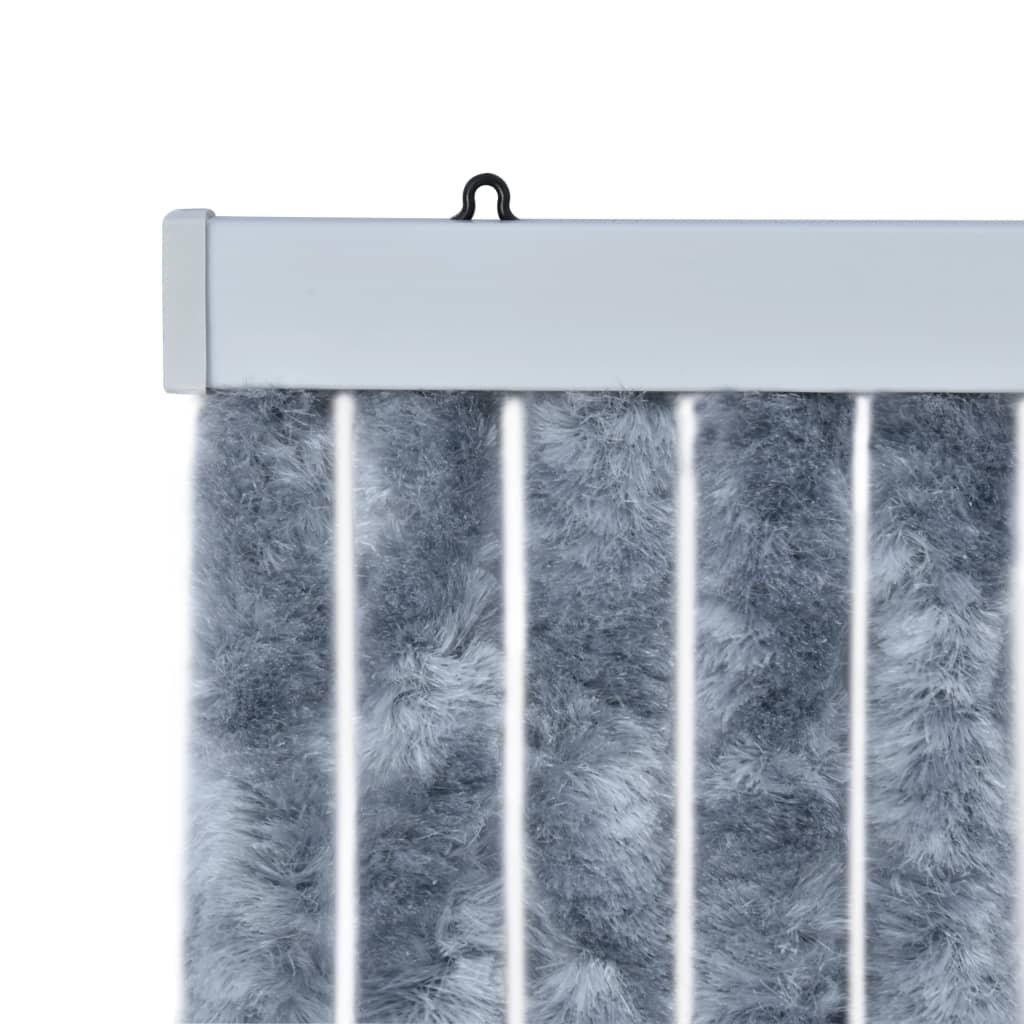 Insect Curtain Silver 90x220 cm Chenille