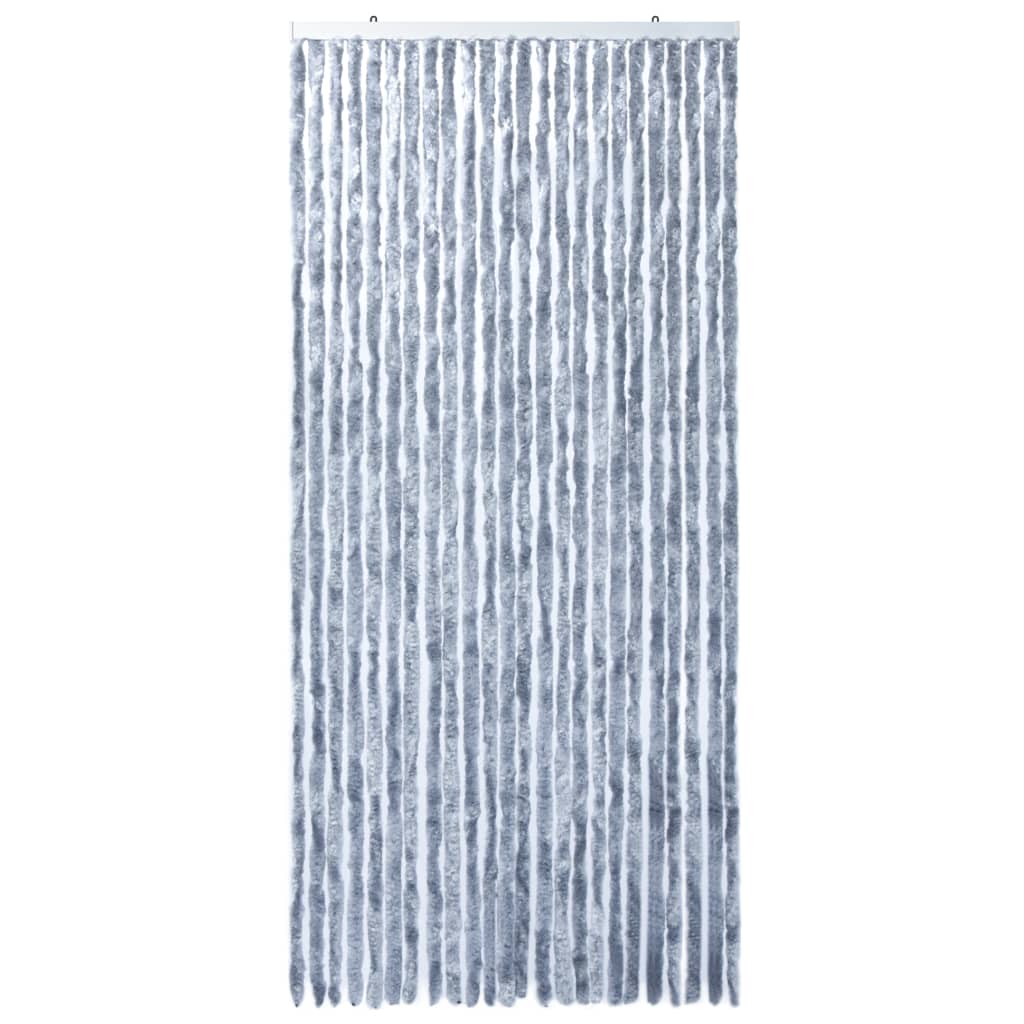 Insect Curtain Silver 100x220 cm Chenille