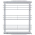 3-Tier Pull-out Kitchen Wire Basket Silver 47x15.5x55.5 cm