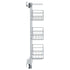 3-Tier Pull-out Kitchen Wire Basket Silver 47x15.5x55.5 cm