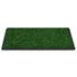 Pet Toilet with Tray & Faux Turf Green 76x51x3 cm WC