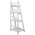 4-Tier Plant Stand White 43x33x113 cm Wood