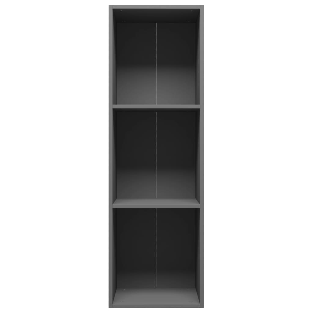 Book Cabinet/TV Cabinet Grey 36x30x114 cm Engineered Wood