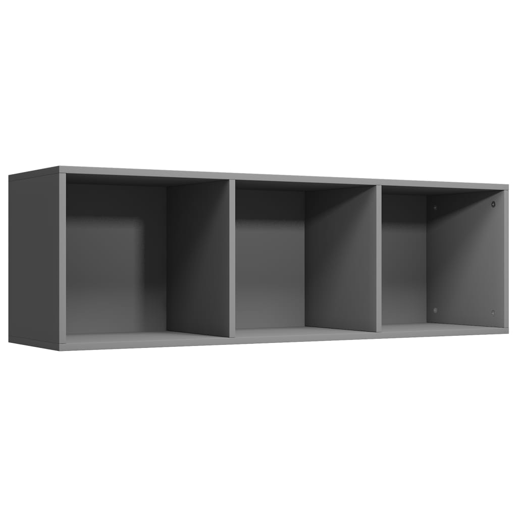 Book Cabinet/TV Cabinet Grey 36x30x114 cm Engineered Wood