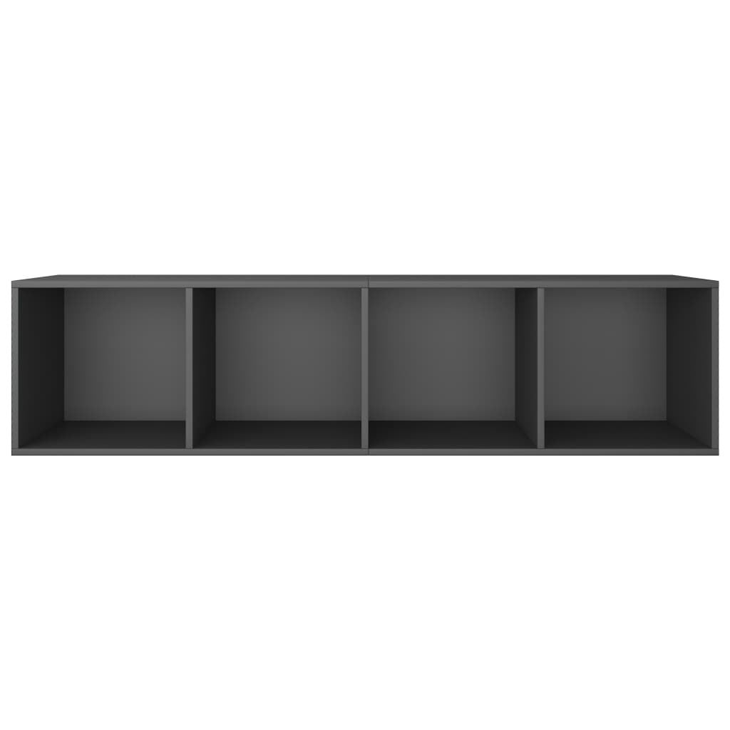 Book Cabinet/TV Cabinet Grey 36x30x143 cm Engineered Wood