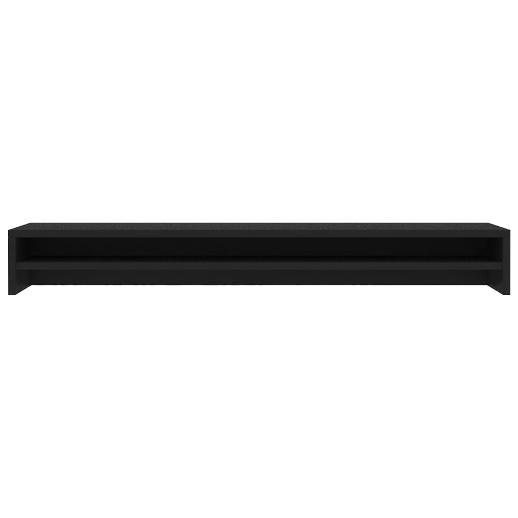 Monitor Stand Black 100x24x13 cm Engineered Wood