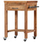 Kitchen Trolley 58x58x89 cm Solid Acacia Wood