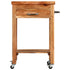 Kitchen Trolley 58x58x89 cm Solid Acacia Wood