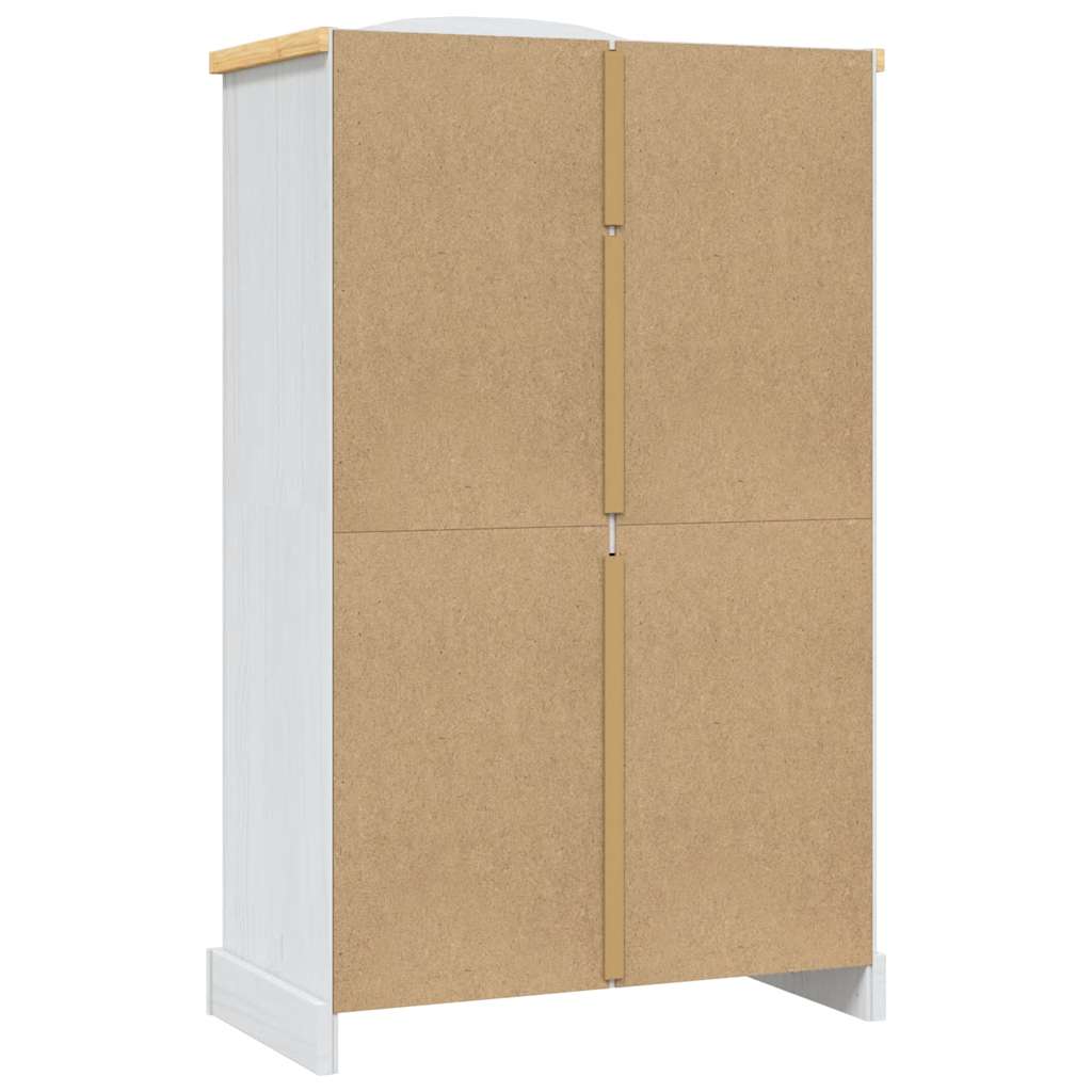 Wardrobe Mexican Pine Corona Range 2 Doors White