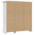 Wardrobe Mexican Pine Corona Range 3 Doors White