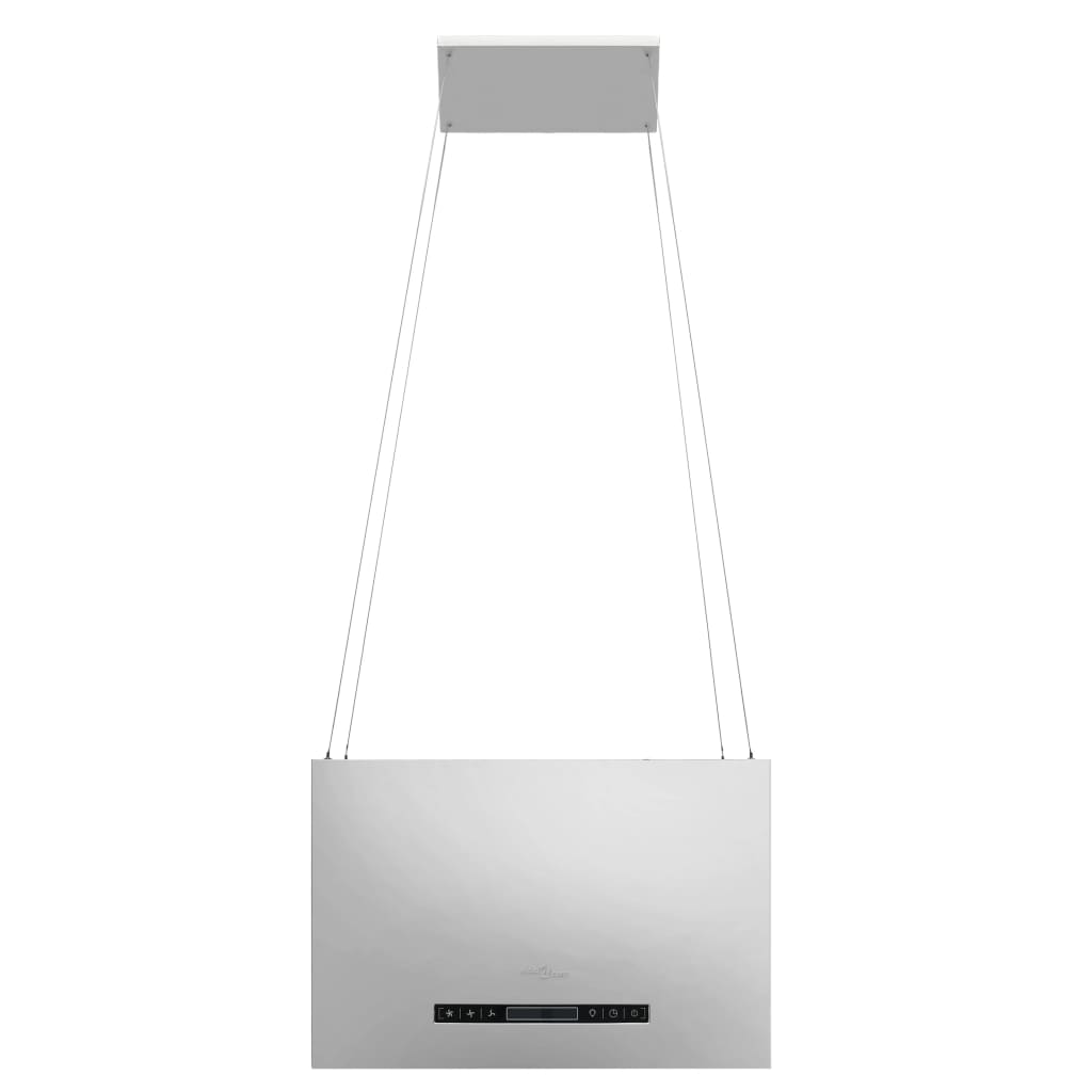 Hanging Island Range Hood Touch Sensor LCD 55 cm Stainless Steel