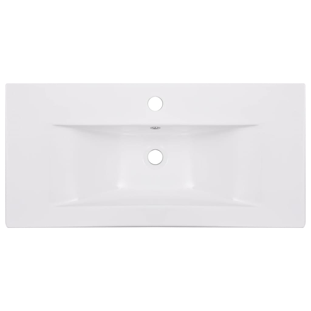 Built-in Basin 81x39.5x18.5 cm Ceramic White