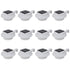 Outdoor Solar Fence Lamps 12 pcs LED White