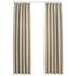 Blackout Curtains with Hooks 2 pcs Beige 140x245 cm