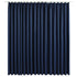 Blackout Curtain with Hooks Blue 290x245 cm