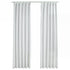 Blackout Curtains with Hooks 2 pcs Off White 140x225 cm