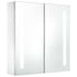 LED Bathroom Mirror Cabinet 60x14x62 cm