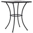 Mosaic Bistro Table Black and White 60 cm Ceramic