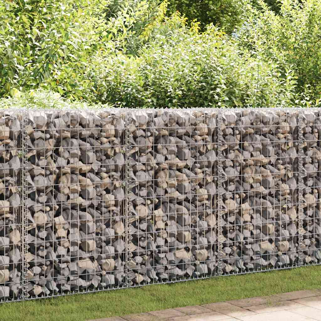 Gabion Spirals 24 pcs Galvanised Steel 100 cm