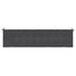 Garden Bench Cushion Black 200x50x4 cm Oxford Fabric