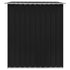 Garden Storage Shed Anthracite Steel 257x205x178 cm