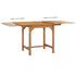 Extending Garden Table (110-160)x80x75cm Solid Teak Wood