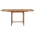 Extending Garden Table (110-160)x80x75cm Solid Teak Wood