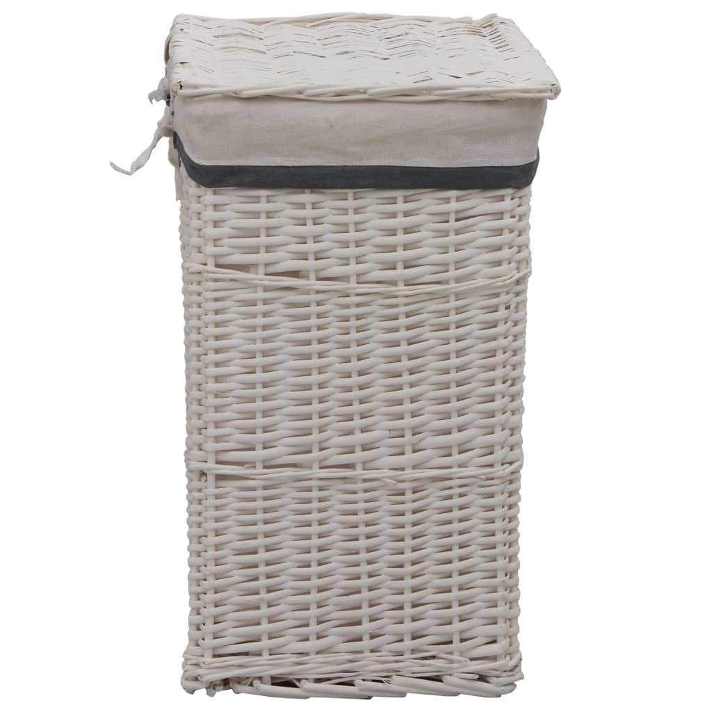 Laundry Basket White Willow