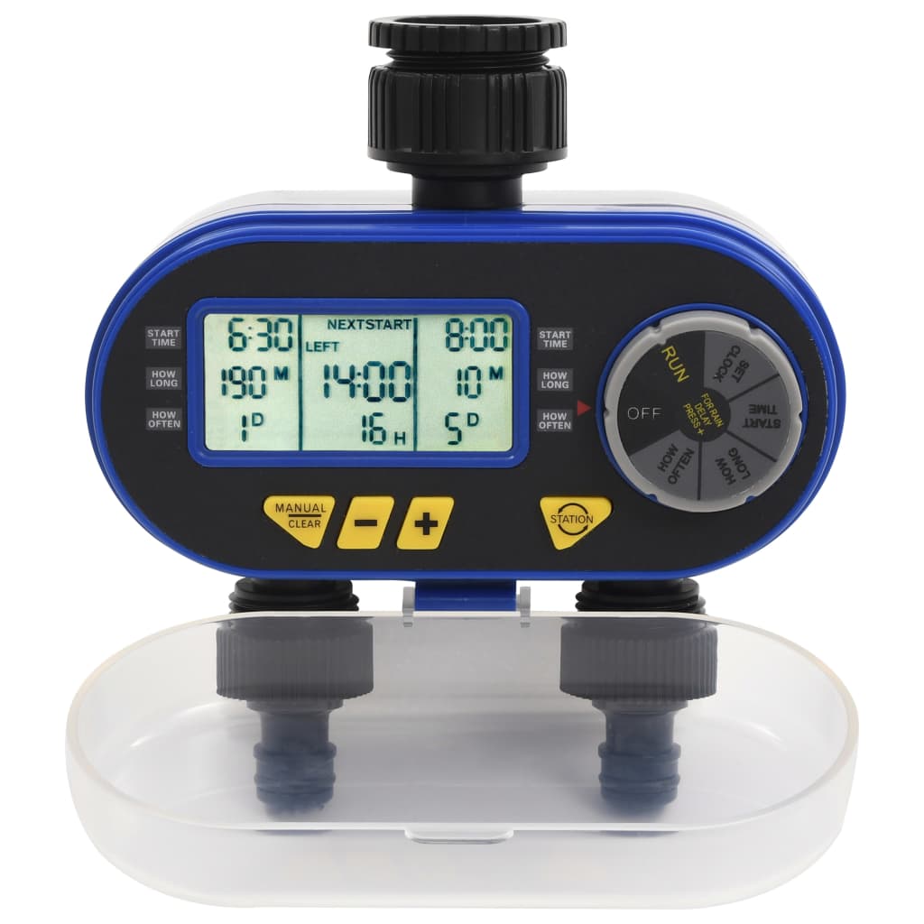Automatic Digital Water Timer with Dual Outlet