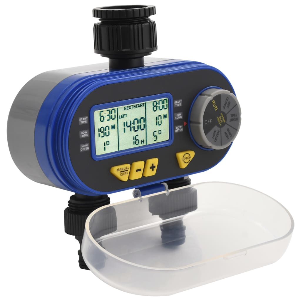Automatic Digital Water Timer with Dual Outlet