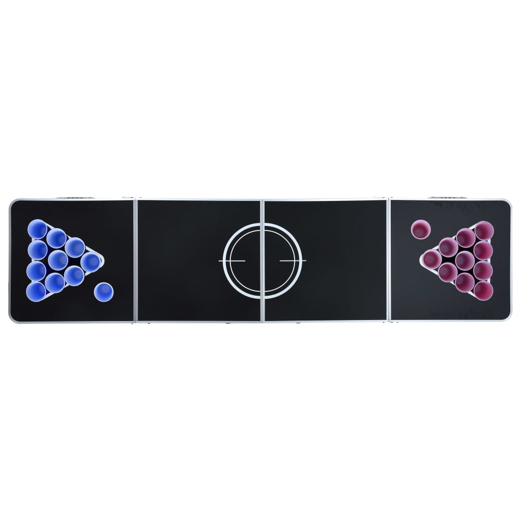 Beer Pong Table Set 0.5 L Plastic