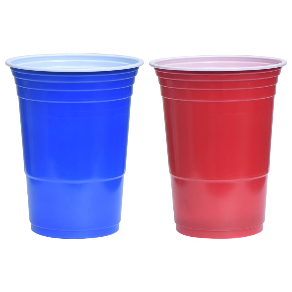 Beer Pong Table Set 0.5 L Plastic