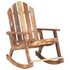 Garden Rocking Chair Solid Reclaimed Wood