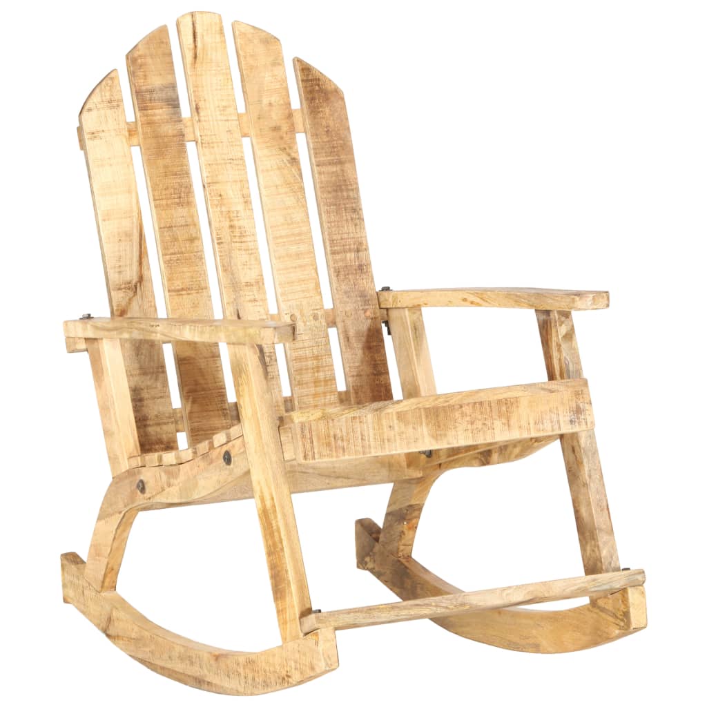 Garden Rocking Chair Solid Mango Wood