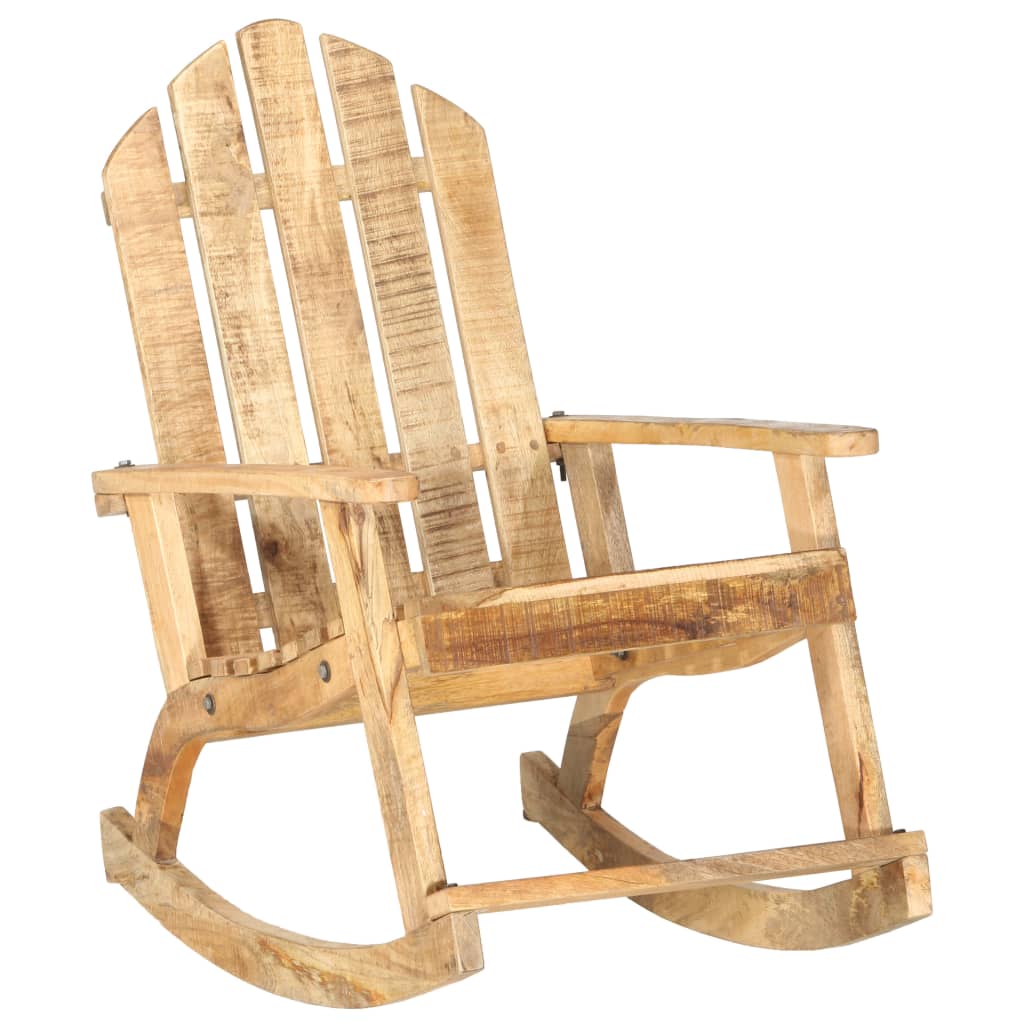 Garden Rocking Chair Solid Mango Wood