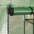 Greenhouse with Shelves Steel 227x223 cm