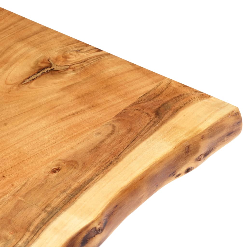 Table Top Solid Acacia Wood 118x(50-60)x2.5 cm