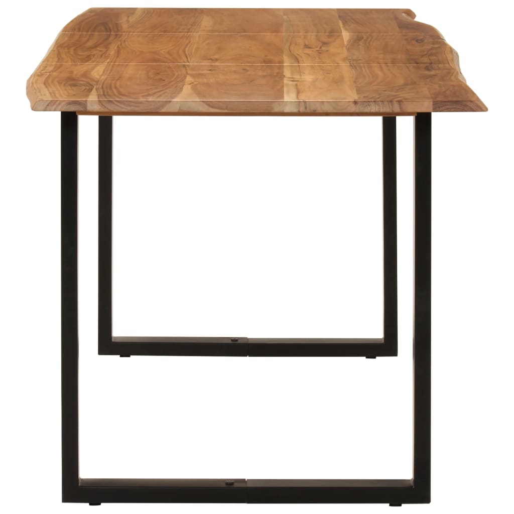 Dining Table 154x80x76 cm Solid Acacia Wood