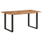 Dining Table 154x80x76 cm Solid Acacia Wood