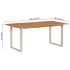 Dining Table 180x90x76 cm Solid Acacia Wood