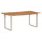 Dining Table 180x90x76 cm Solid Acacia Wood