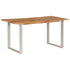 Dining Table 154x80x76 cm Solid Acacia Wood