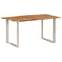 Dining Table 154x80x76 cm Solid Acacia Wood