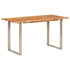 Dining Table 140x70x76 cm Solid Acacia Wood